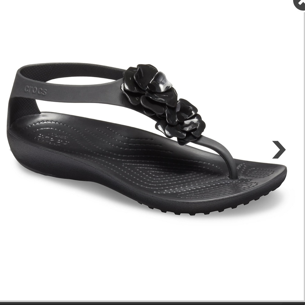 Brand New w/Tag Crocs Embellished Serena Sandal 10